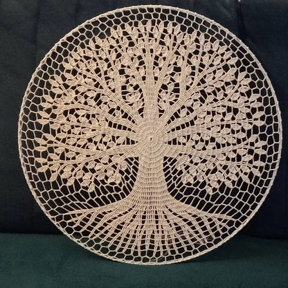 Tiziz Circle of Life Crochet Wall Hanging