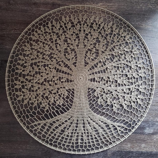 Tiziz Circle of Life Crochet Wall Hanging