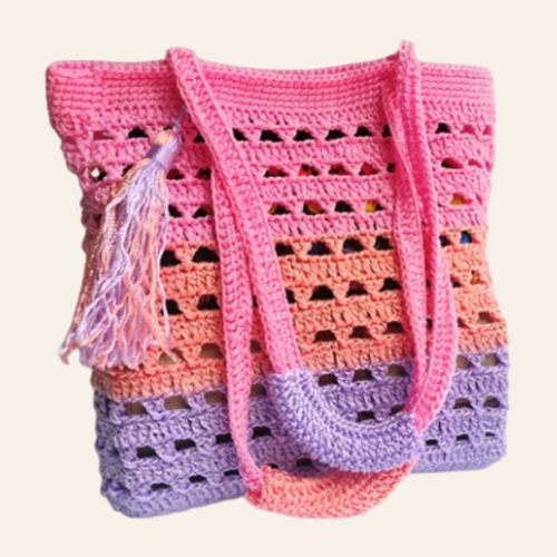 CozyLara Handmade Market Tote Crochet Pattern